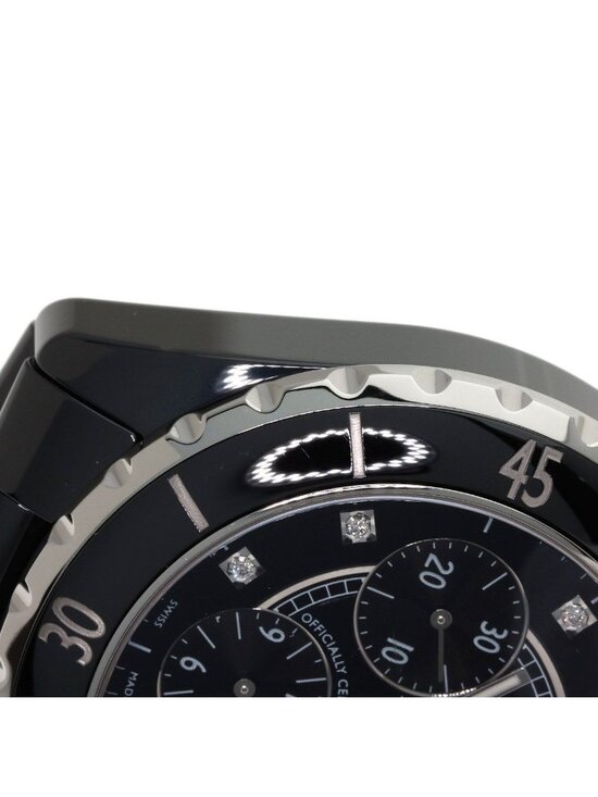 Chanel Chronograph 41 mm Diamond Watch Ceramic main image 5